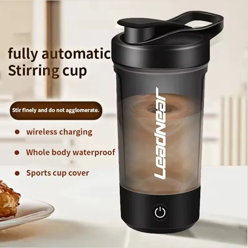Electric Blender Cup Portable Blender Cup Milk Powder Protein Powder Blender Automatic Shaker Cup Home Travel Outdoor Sports Gym