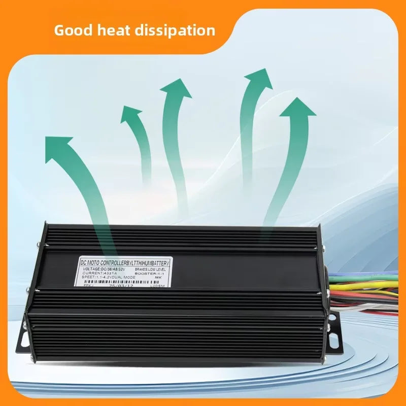 48V/52v 45A Sine Wave Dual Mode Ebike Controller for 2000W Ebike Brushless Motor